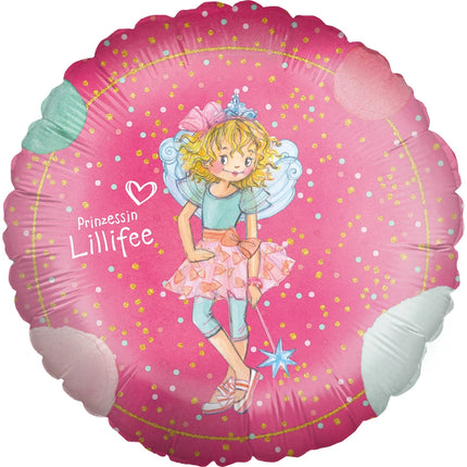 Prinsessan Lillifee – heliumballong, rosa, tom, 45 cm