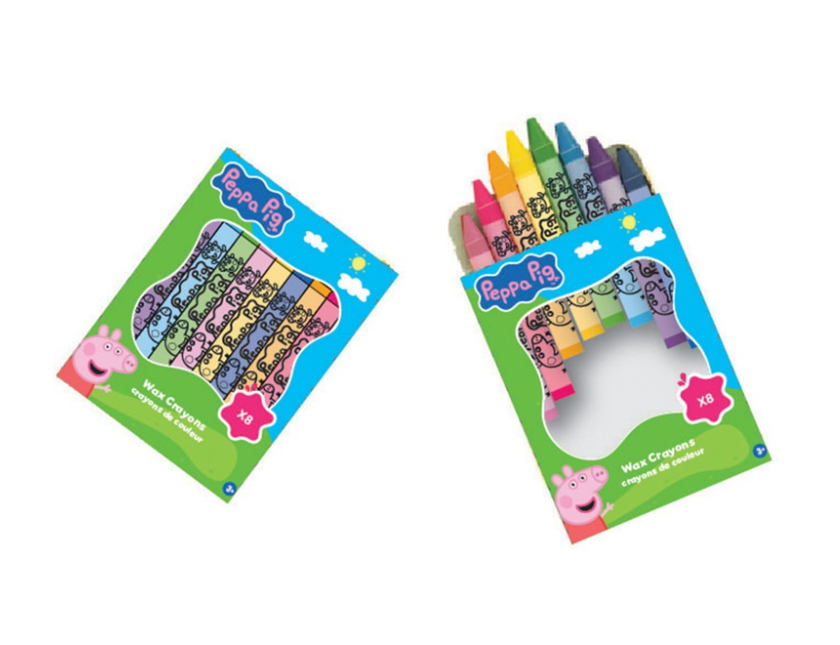 4 PEPPA PIG CRAYON BOXES van Unique koop je bij Partywinkel
