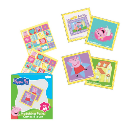 4 PEPPA PIG PLAYING CARDS van Unique koop je bij Partywinkel