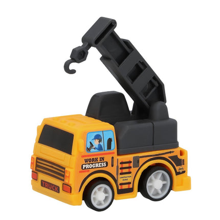 Bouw Uitdeelcadeautjes Terugtrek Auto'S 5,5cm 4st van Boland koop je bij Partywinkel