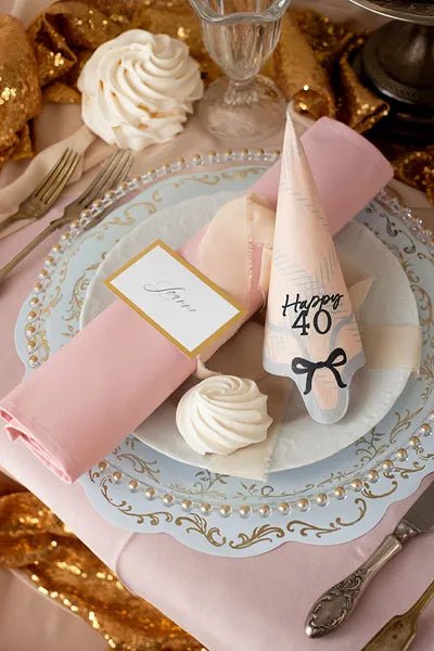 40 Jaar Servetten 33cm 12st van Partydeco koop je bij Partywinkel