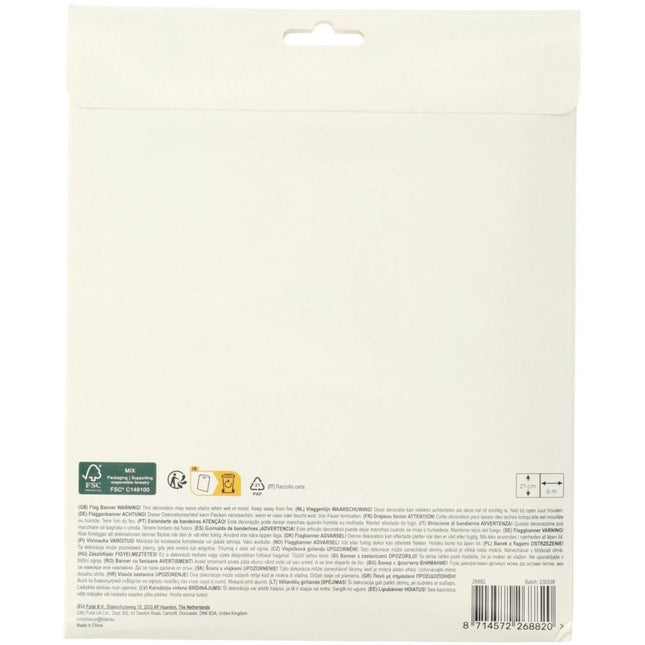 40 Jaar Slinger 6m van Folat koop je bij Partywinkel