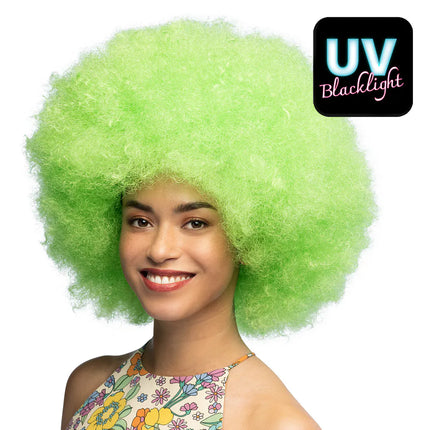 Peruk Sugar, neongrön, UV