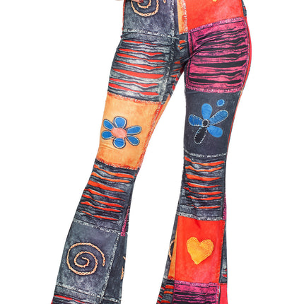 Hippie 60S Byxor Ladies Shapes