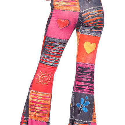 Hippie 60S Byxor Ladies Shapes