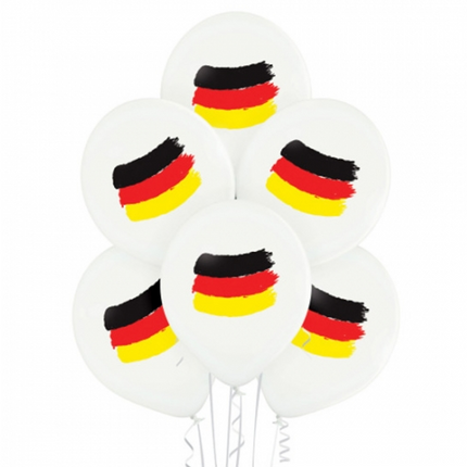Tyskland Ballonger Vita 30 cm 10 st