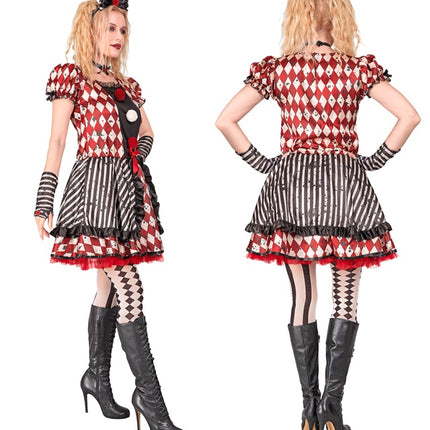 Harlequin Doll Ladies