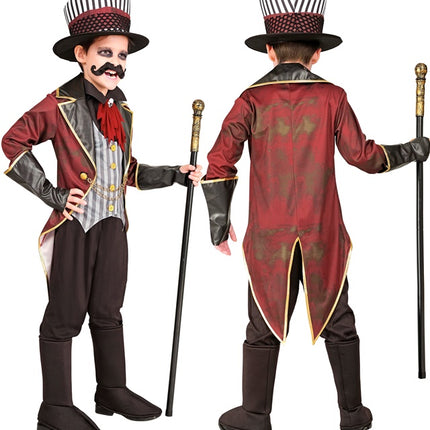 Sinister Circus direktör barnkostym