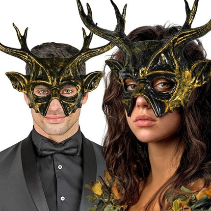 MASK MED HORN – HÅRD PLAST