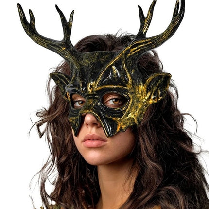 MASK MED HORN – HÅRD PLAST