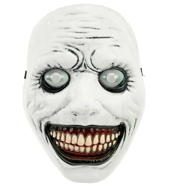 Halloween-monstermask med utstående ögon