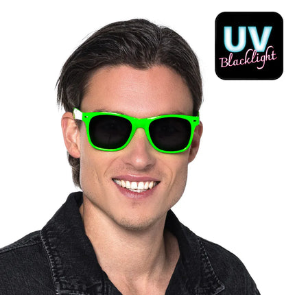 Festglasögon Pop, neongrön, UV
