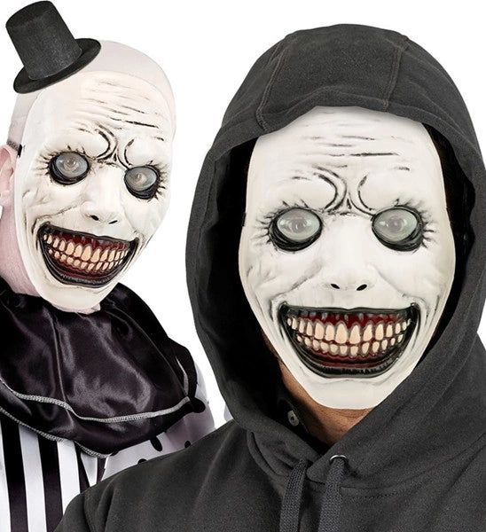 Halloween-monstermask med utstående ögon