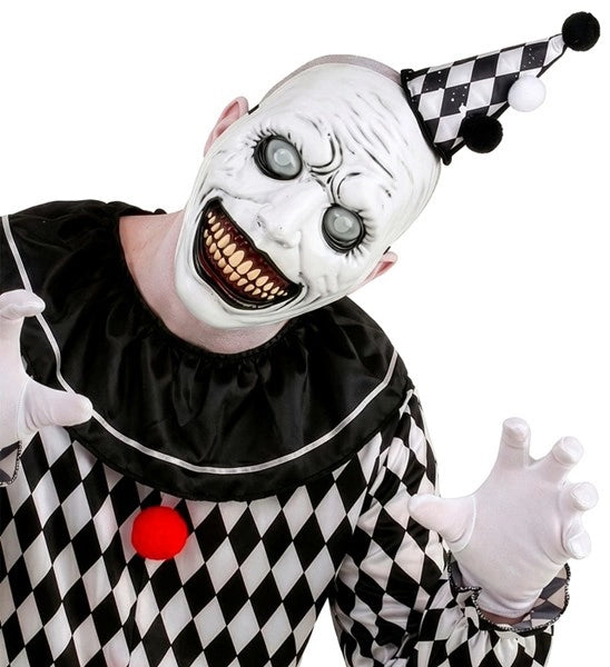 Halloween-monstermask med utstående ögon