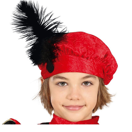 Pietenpak Kind Röd/Guld