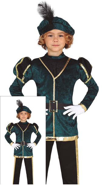 Pietenpak Kind Grön/Guld