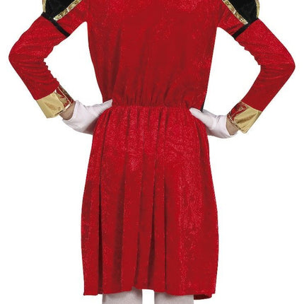 Pietenpak Klänning Barn Röd/Guld