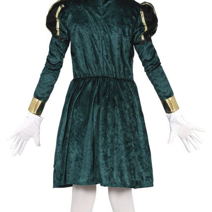 Pietenpak Klänning Barn Grön/Guld