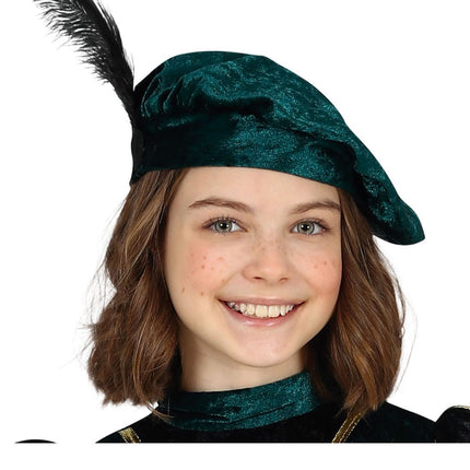 Pietenpak Klänning Barn Grön/Guld