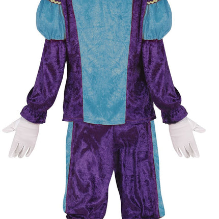 Pietenpak Kind Ljusblå/lila