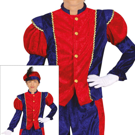 Pietenpak Kind Röd/Blå