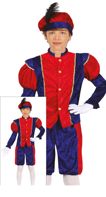 Pietenpak Kind Röd/Blå