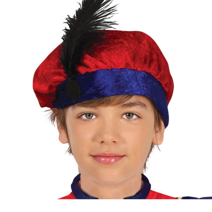 Pietenpak Kind Röd/Blå