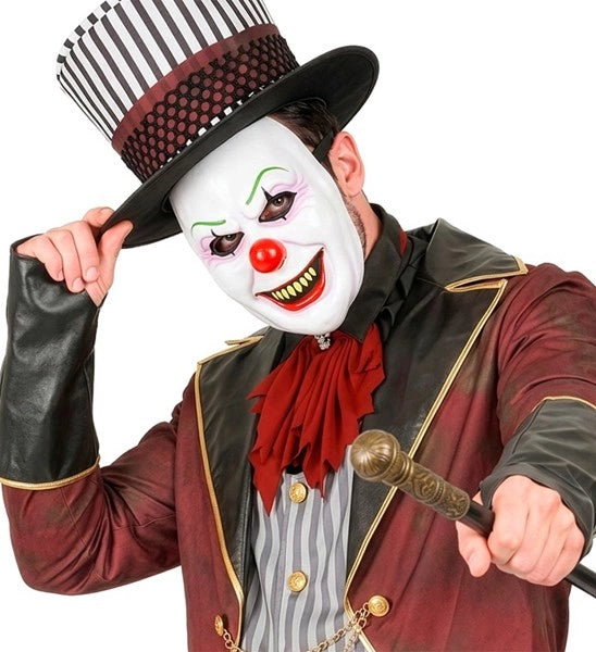 Halloween-mask: Den elaka clownen, latex