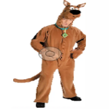 Scooby Doo-kostym, brun, herr