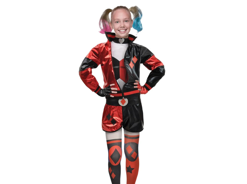 Harley Quinn DC Dräkt Flickor