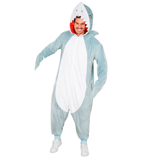 Shark Jumpsuit med huva