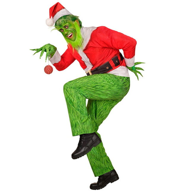 The Grinch Kostym Röd Grön