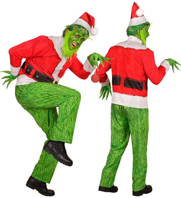 The Grinch Kostym Röd Grön