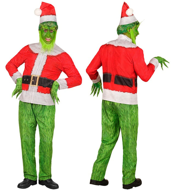 The Grinch Kostym Röd Grön