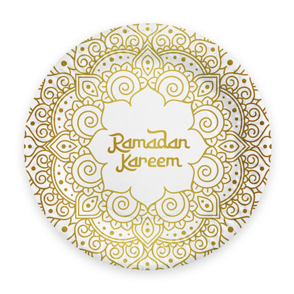 Tallrikar ”Ramadan Kareem”, 23 cm, 8 st