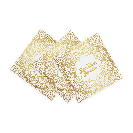 Servetter ”Ramadan Kareem”, 33 cm, 20 st