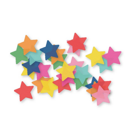 Kleurrijke Sterren Confetti 10g