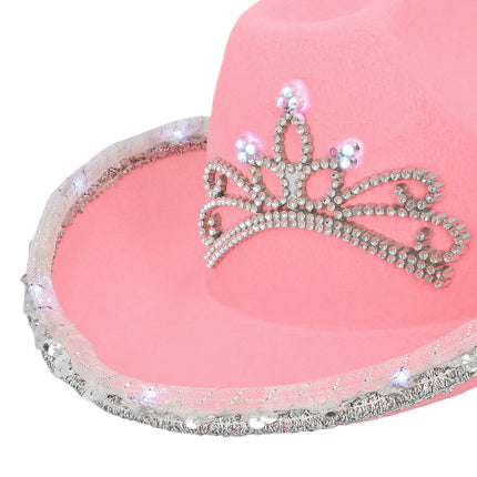 LED-cowboyhatt Glimmer