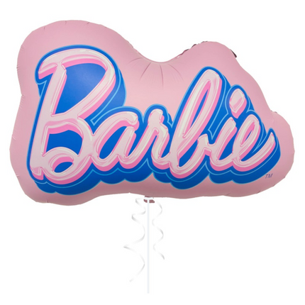 36" BARBIE SHP FL BLN-PKG