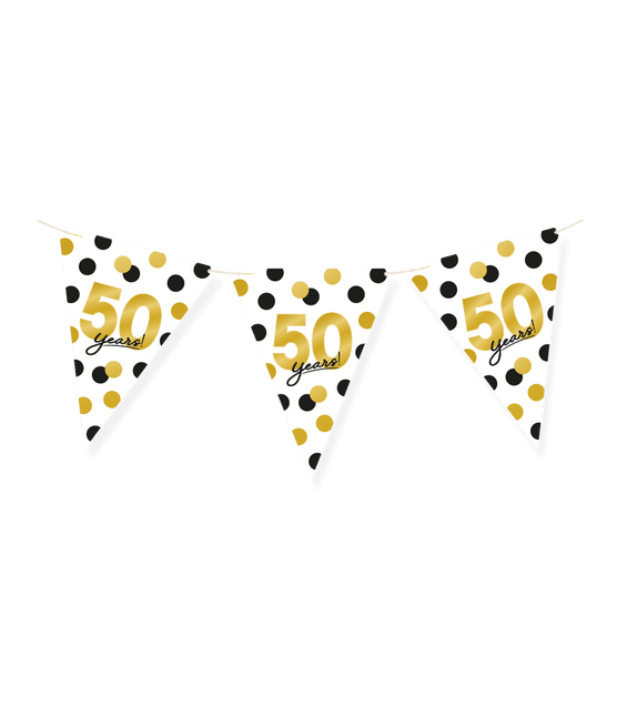 50 Jaar Slinger 6m van Paper Dreams koop je bij Partywinkel
