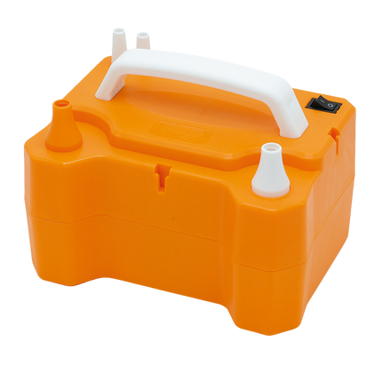 Elektrisk ballongpump i orange, 600 watt