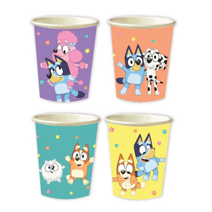 8 BLUEY 9OZ PPR CUP
