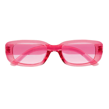 Set med 2 festglasögon Techno (svarta och rosa)