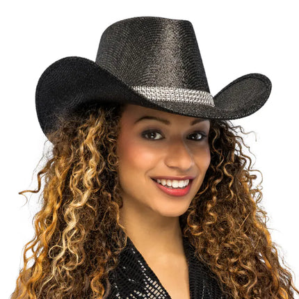 Cowboyhatt Midnight svart