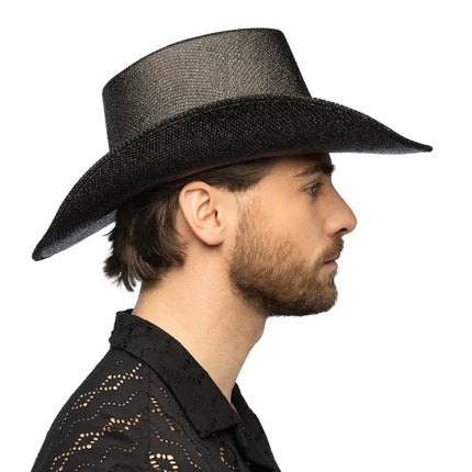 Cowboyhatt Midnight svart