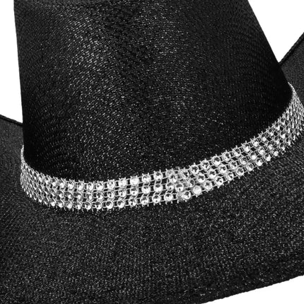 Cowboyhatt Midnight svart