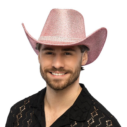 Cowboyhatt Midnight-rosa