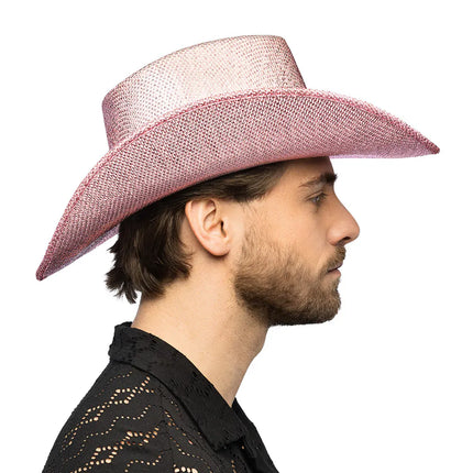 Cowboyhatt Midnight-rosa