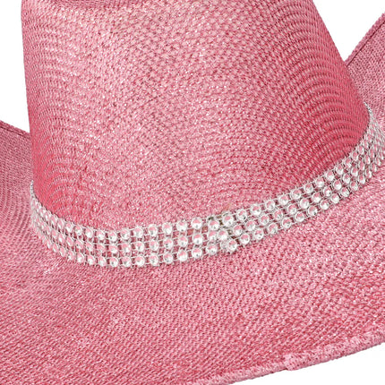 Cowboyhatt Midnight-rosa