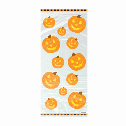 20 PUMPKIN GLOW-CELLOFANPÅSAR
